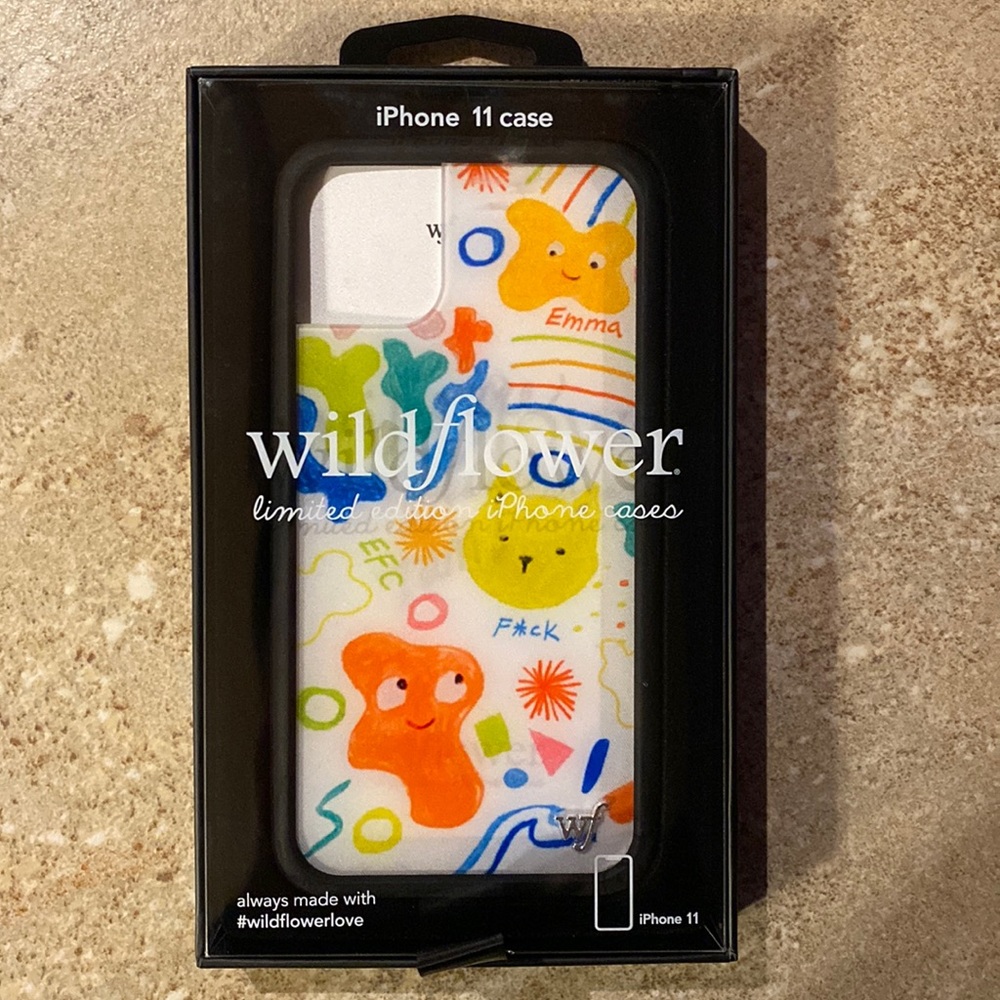 Emma Chamberlain iPhone 11 Wildflower Case